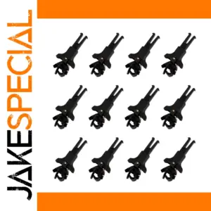 6 Pairs HO Scale European-Style Train Couplers