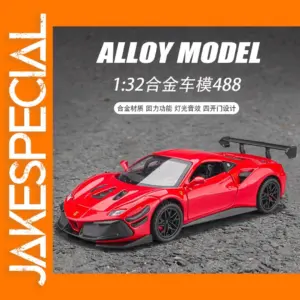 1:32 Diecast Ferrari F488 Model Car