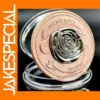Rose Gold Love Commemorative Coin Display