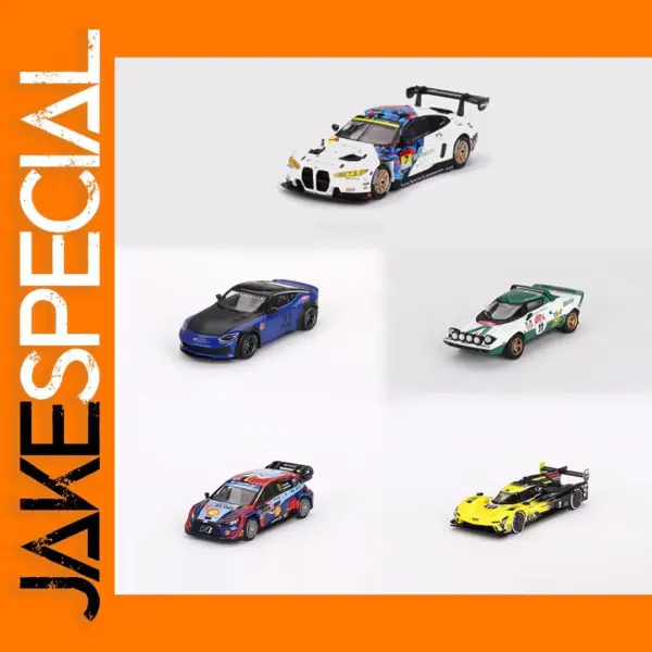 BMW M4 GT3 #7 Diecast Model 1:64 Scale