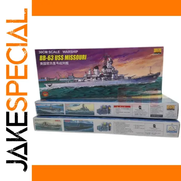 1/700 Plastic Battleship Model Assembly Kit