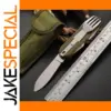 7-in-1 Stainless Steel Folding Cutlery Set