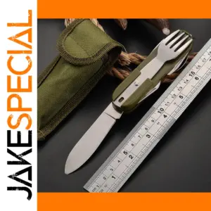 7-in-1 Stainless Steel Folding Cutlery Set