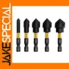 TOLESA 5-Piece Countersink Drill Bit Set