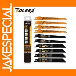 TOLESA 10PCS Reciprocating Saw Blades Set