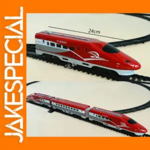Red Eurostar EMU Train Model 1:87 Scale