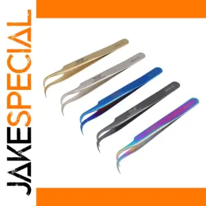 VETUS MCS-15 Curved Precision Tweezers Set
