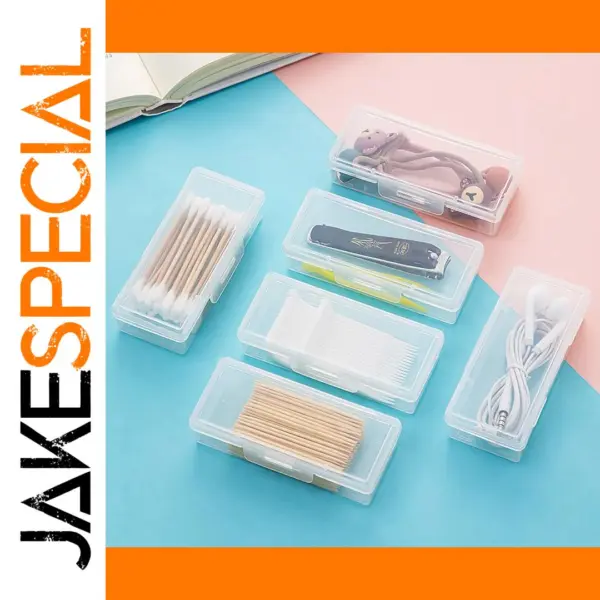 Portable Plastic Travel Storage Box Organizer