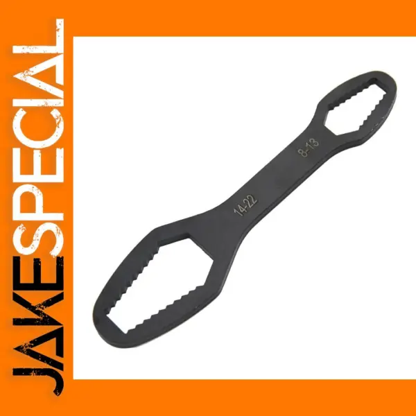 Black 8-22mm Double End Box Wrench Tool