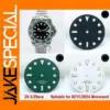 Luminous Green/Blue Dial for NH35/8215/2824 Watches