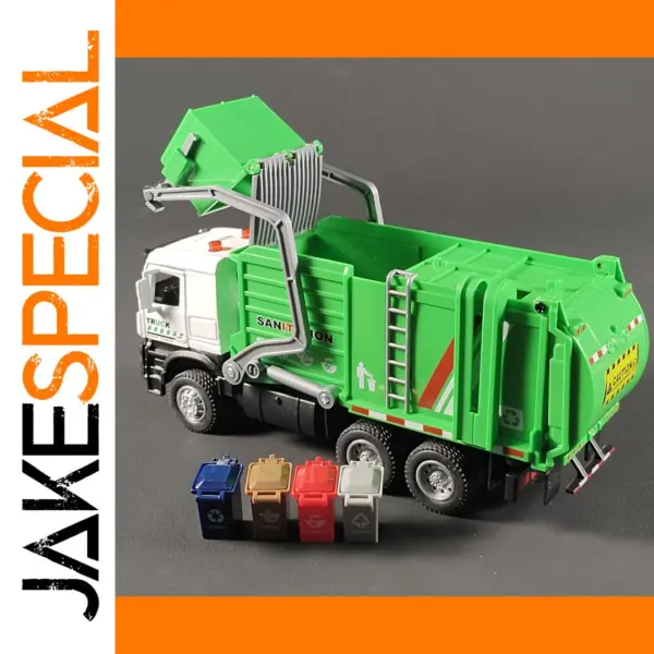 1:35 Maisto Urban Sanitation Truck Model