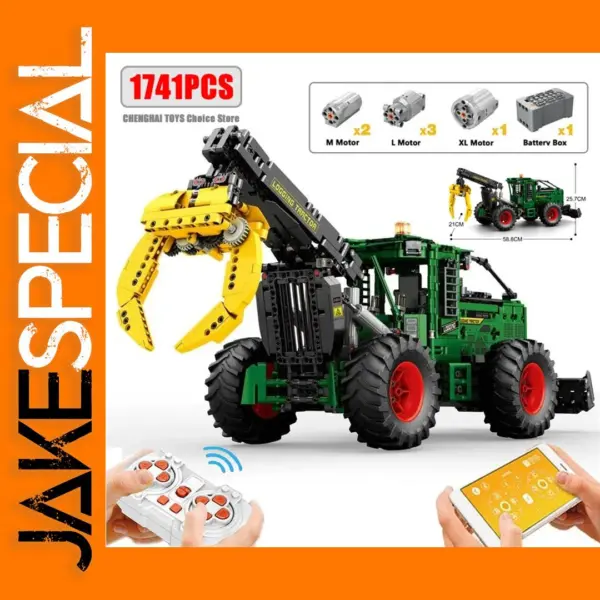 1741PCS Remote Control Electric Tractor Model