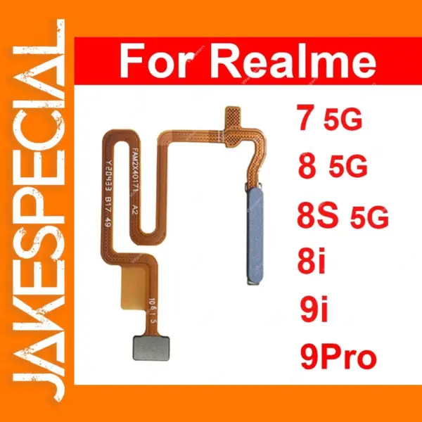 Realme Fingerprint Sensor Flex Cable for 7 8S 9Pro