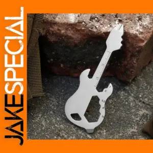 Pocket-Sized Stainless Steel Multitool Keychain