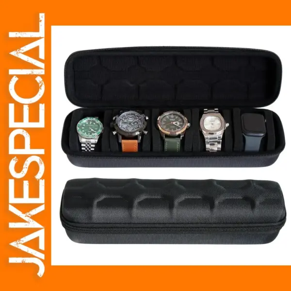 5 Slot Travel Watch Case for Men and Women