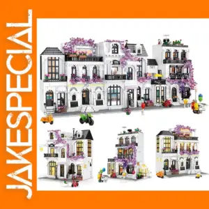 Creative European Architecture Building Blocks Set