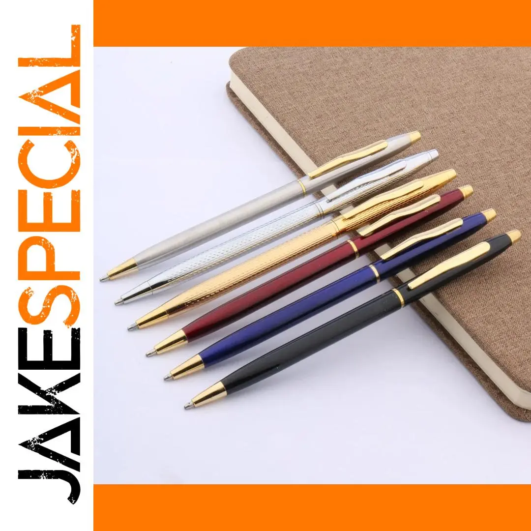 Luxury Metal Ballpoint Pen 0.7mm Writing 1 Luxury Metal Ballpoint Pen 0.7mm Writing