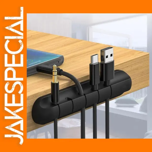 Silicone Cable Organizer for USB and Headphones