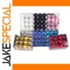 24Pcs 4cm Christmas Tree Baubles Set