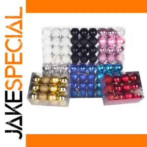 24Pcs 4cm Christmas Tree Baubles Set