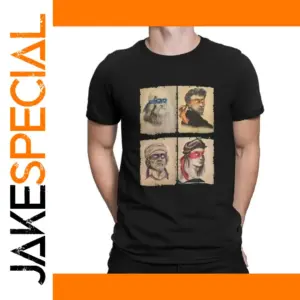 Funny Italian Turtles Graphic T-Shirt for Women
