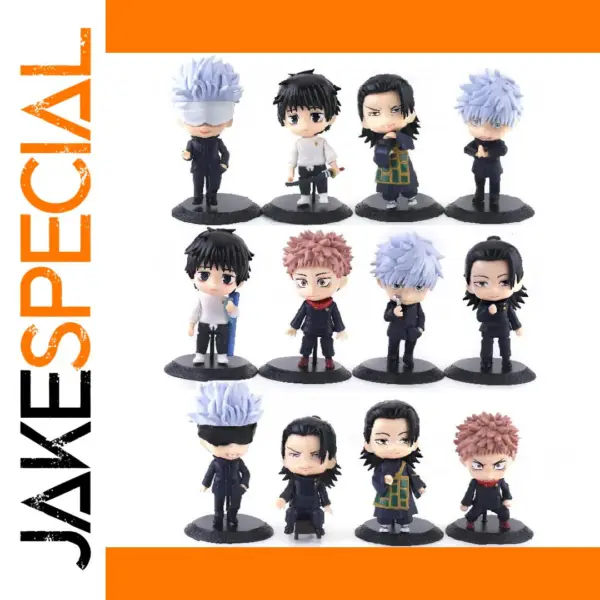 12PCS Anime Jujutsu Kaisen Mini Figures Set