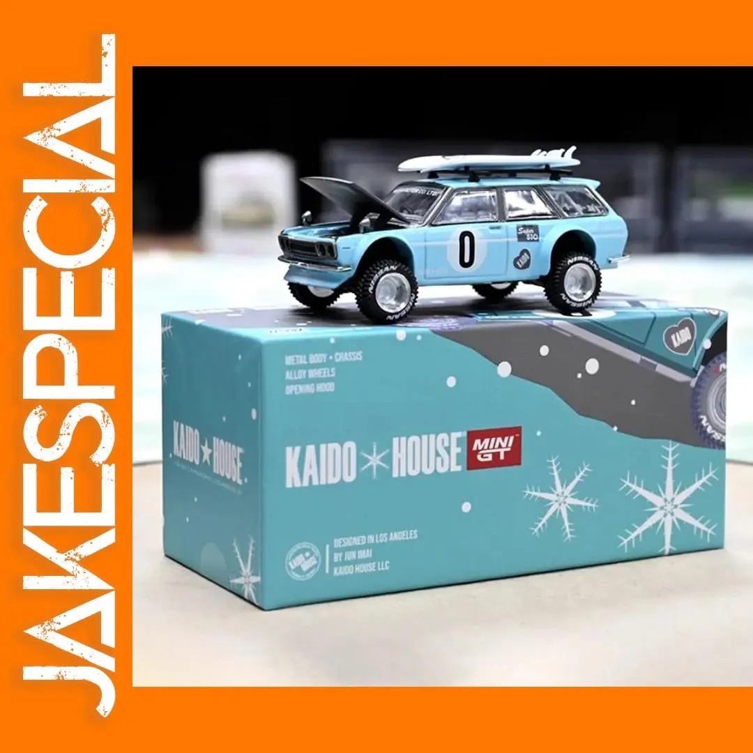 Datsun 510 Wagon 4x4 Diecast Model 1:64 1 Datsun 510 Wagon 4x4 Diecast Model 1:64