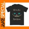 Cheshire Cat Women's Cotton T-Shirt Summer Tee