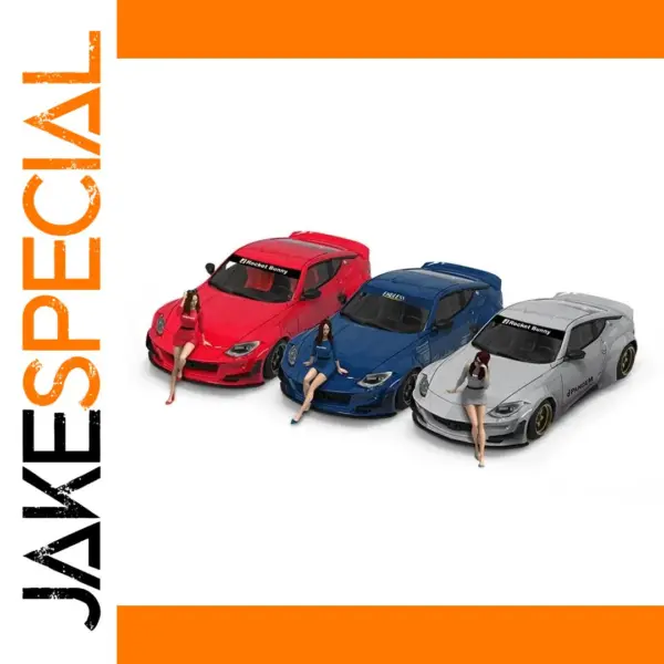 TimeMicro 1:64 JDM 400Z Alloy Car Model Collection