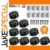 Set of 3D LED Acrylic Lamp Bases with Remote
