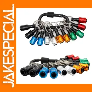 12pc Color Keychain Quick Change Rod Set