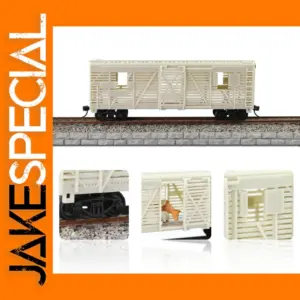 HO Scale 40' Cattle Wagon Model Kit