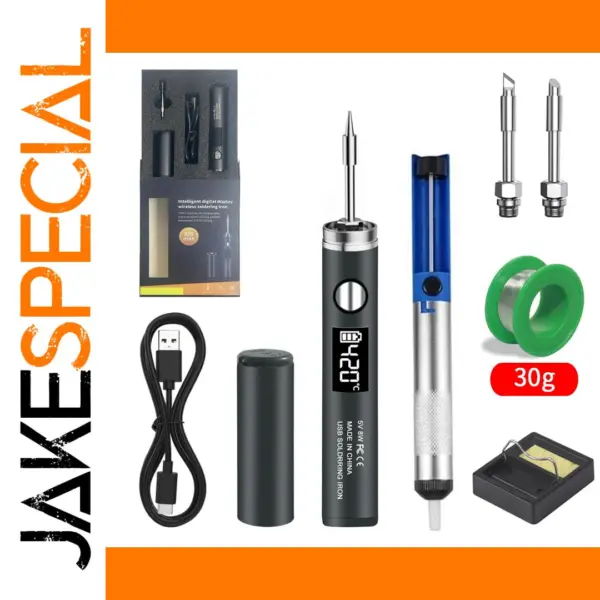 USB Soldering Iron 5V 8W with Battery