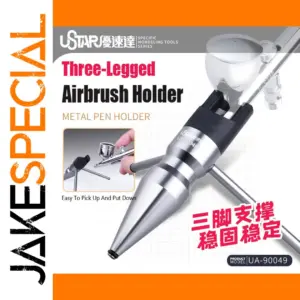 USTAR Metal Airbrush Holder for Artists