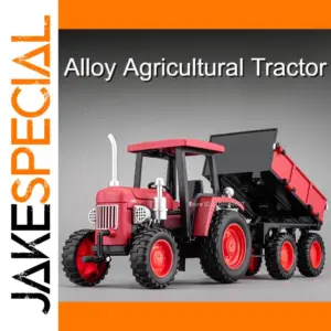 1:32 Metal Diecast Tractor Model with Lights