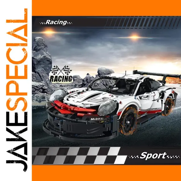 1600PCS Remote Control Car Building Blocks Set