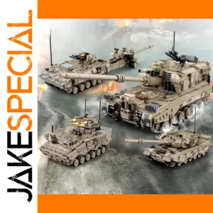 Military Tank Building Blocks Set for Kids