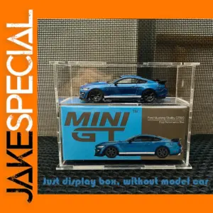 1/64 Scale Acrylic Display Case for Mini Collectibles