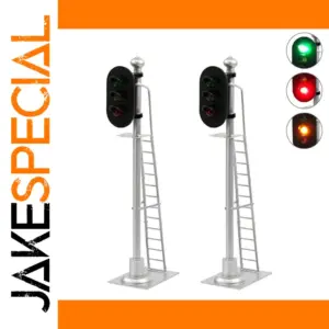 Evemodel 2pcs O Scale Block Signals Set