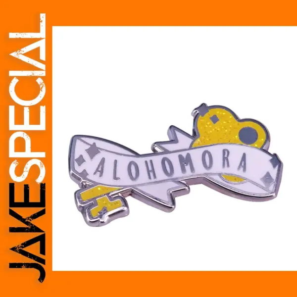 Alohomora Key Holder Enamel Pin Brooch