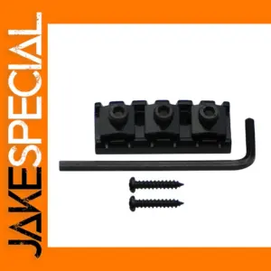 43mm Black Locking Nut for Electric Guitar