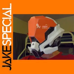 1:1 Scale Futuristic Helmet Paper Model