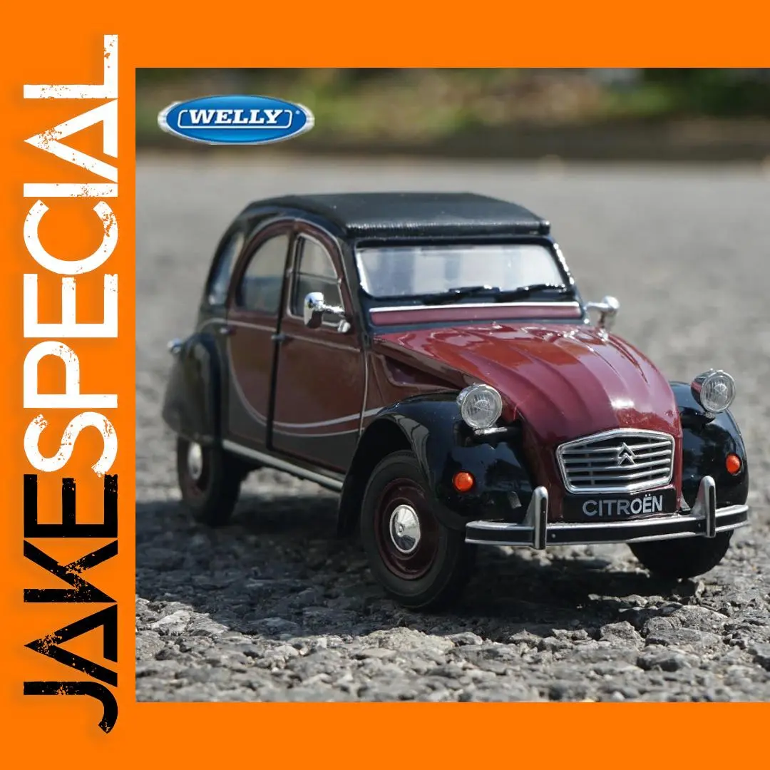 WELLY 1:24 Citroen 2CV 6 Charleston Model 1 WELLY 1:24 Citroen 2CV 6 Charleston Model