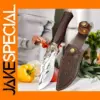 Handmade Kitchen Knives Set with Sheath