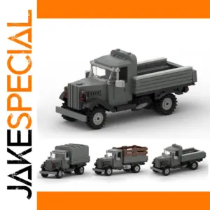World War II German Military Truck Model Set