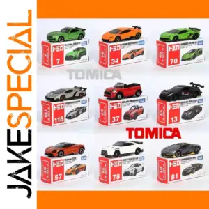 Takara Tomy Tomica Diecast Metal Toy Cars Set