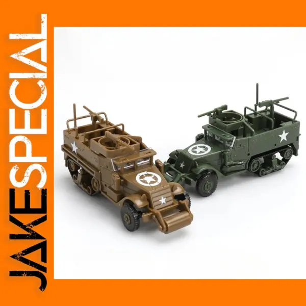 1/72 M3A1 Half-track WWII Model Kit