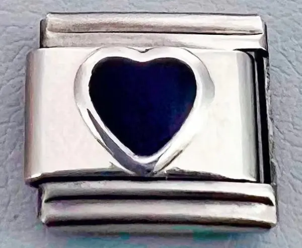 Italian Charm Bracelet with Heart Design - Image 8