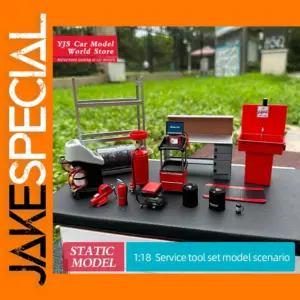Garage Series 1:18 Scale Car Repair Tool Set