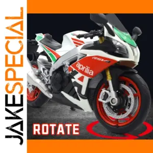 1:12 Scale Aprilia RSV4 Diecast Motorcycle Model